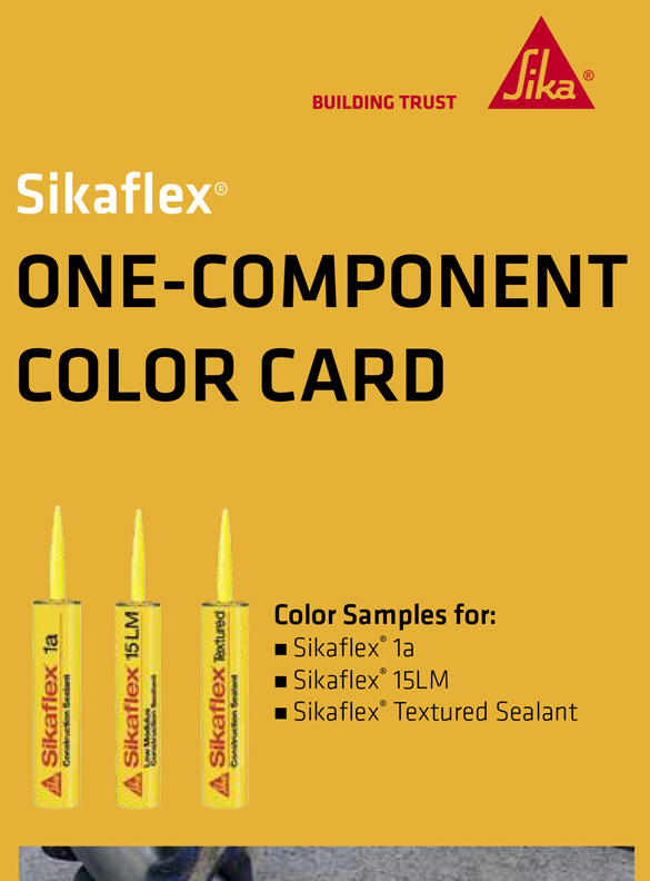 Sikaflex 1 Component Color Card - thumb